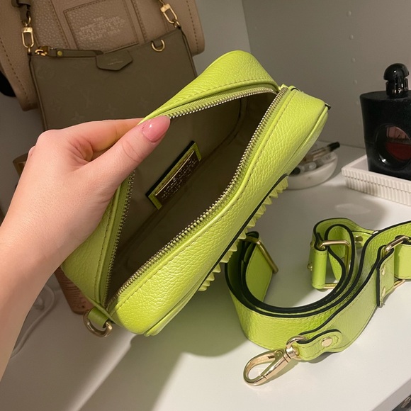 Mario Valentino Lime Green Crossbody Bag - Picture 7 of 7